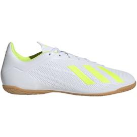 Chaussures d'intérieur adidas X 18.4 In M BB9407 multicolore blanche
