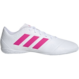 Chaussures indoor adidas Nemeziz 18.4 In M D97995 blanc blanc