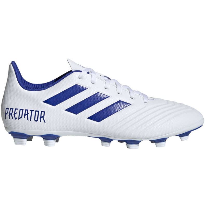 Chaussures de foot Adidas Predator 19.4 FxG M D97959 multicolore blanche Chaussures de foot Adidas Predator 19.4 FxG M D97959 multicolore blanche