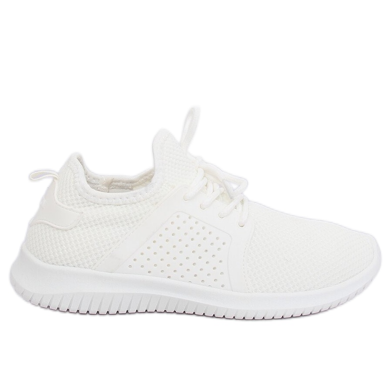 Chaussures de sport blanches 7758-Y Blanc