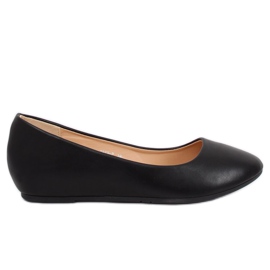 Ballerines compensées noires 7849-P Noir le noir