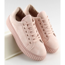 Sneakers à semelles hautes rose AX03 Pink II-GAT