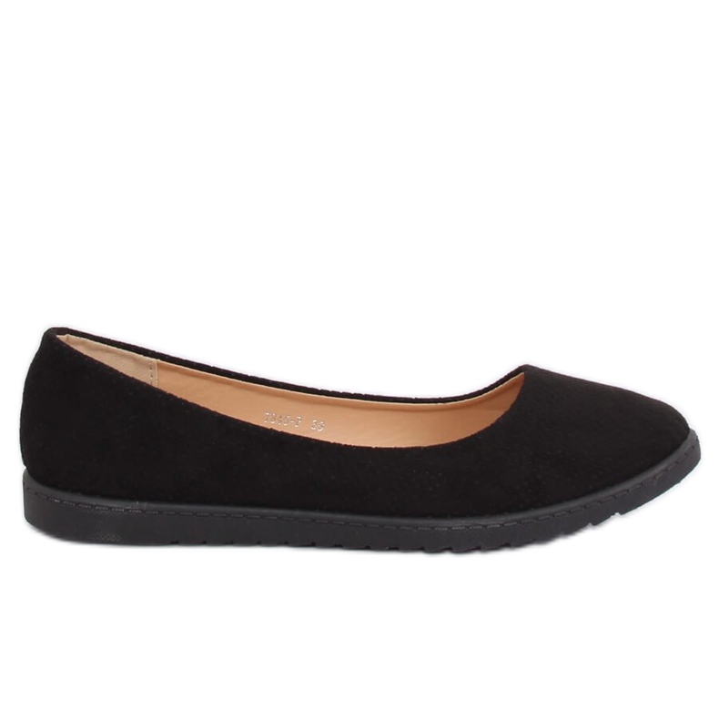 Ballerines femme noires 7845-P Noir le noir