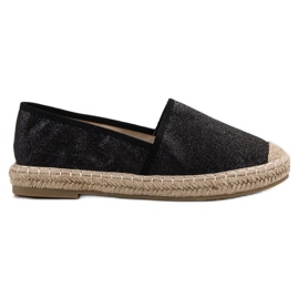 Anesia Paris Espadrilles décontractées le noir