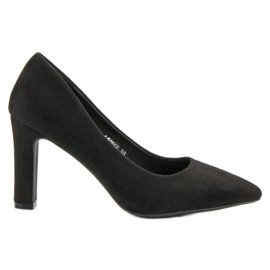 Seastar Escarpins classiques en daim le noir