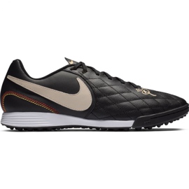 Nike Tiempo Legend X 7 Academy 10R Tf M AQ2218-027 chaussures de football noir noir
