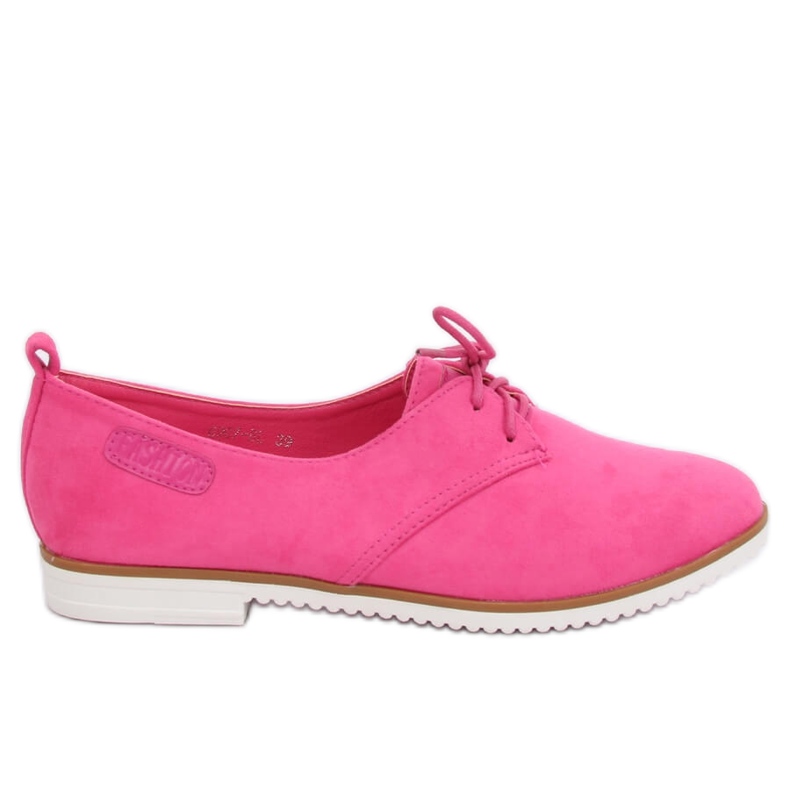 Mocassins femme fuchsia 6907-BL Fushia rose