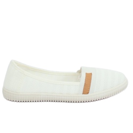 Ballerines blanches pour femmes XJ-2959 Blanc