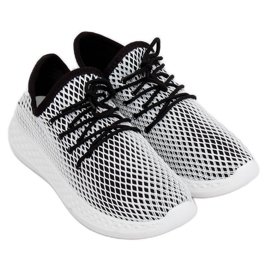 Noir 7760-Y Chaussures de sport noires le noir