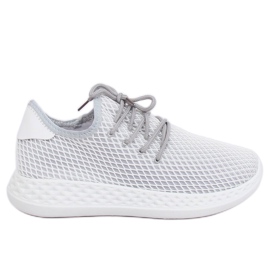 Gris 7760-Y Chaussures de sport grises