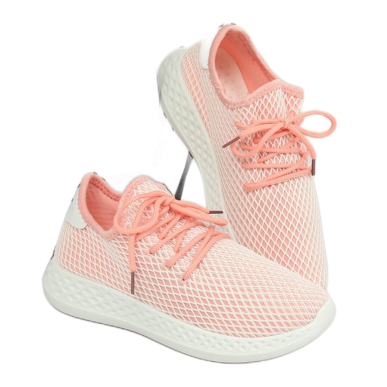 Rose 7760-Y Chaussures de sport roses