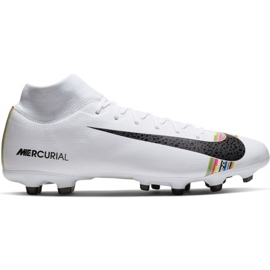 Chaussures de football Nike Mercurial Superfly 6 Academy Mg M AJ3541-109 multicolore blanc
