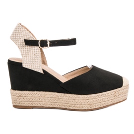 Seastar Espadrilles Sur La Plateforme noir