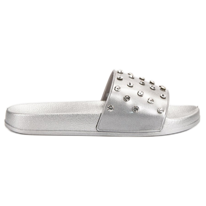 SHELOVET Pantoufles confortables pour femmes gris SHELOVET Pantoufles confortables pour femmes gris