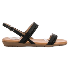 Cm Paris Sandales décontractées noir