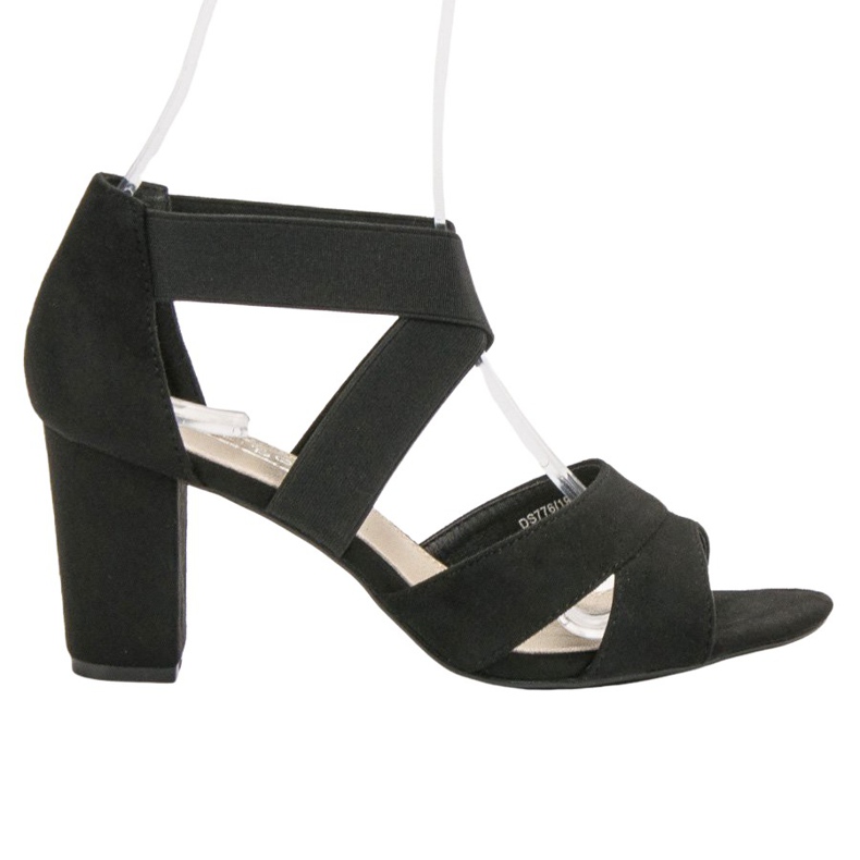 Filippo Sandales à enfiler noires le noir