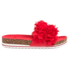 Seastar Pantoufles rouges à la mode