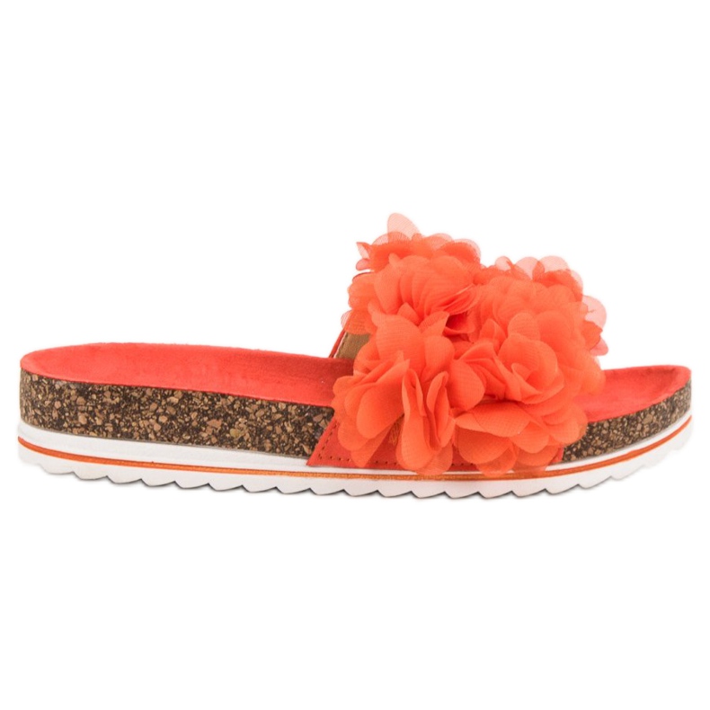 Seastar Pantoufles Orange À La Mode