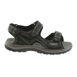 Sandales velcro light EVA DK fond noir le noir