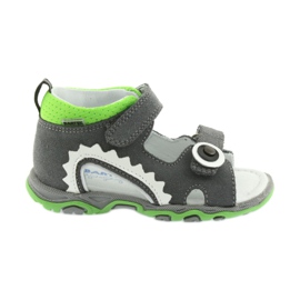 Sandales garçons navets Bartek 51063 gris blanche vert Sandales garçons navets Bartek 51063 gris blanche vert