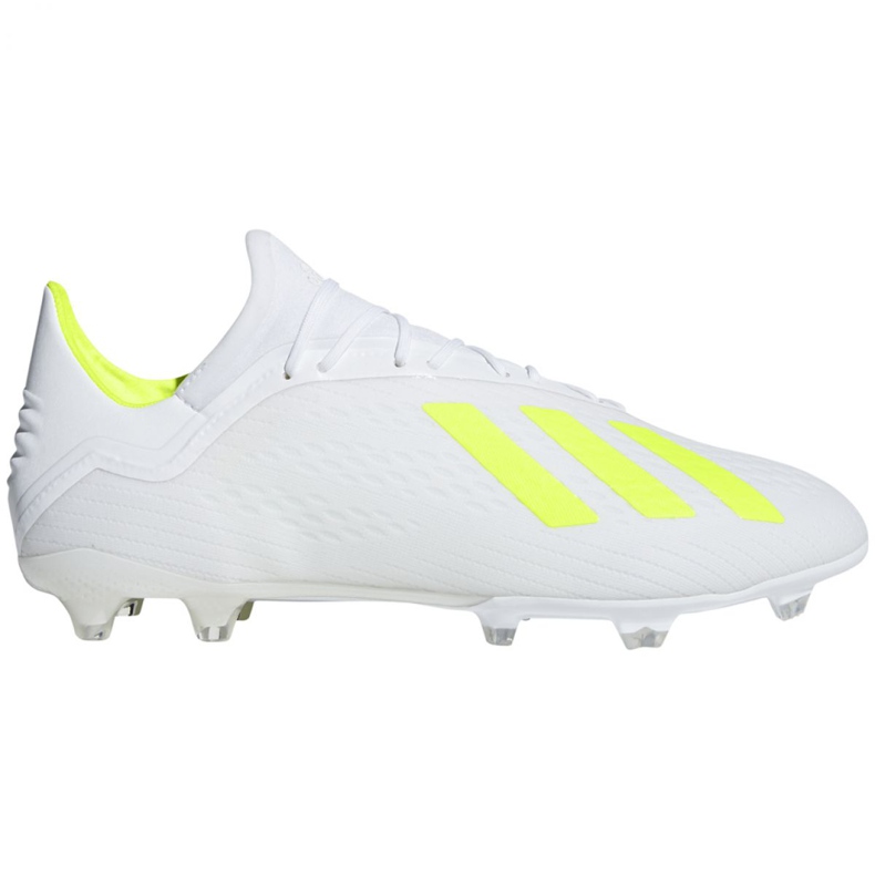 Chaussures de foot Adidas X 18.2 Fg M BB9364 blanche blanche