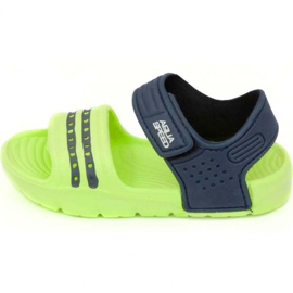 Sandales Aqua-speed Noli vert bleu marine col .84