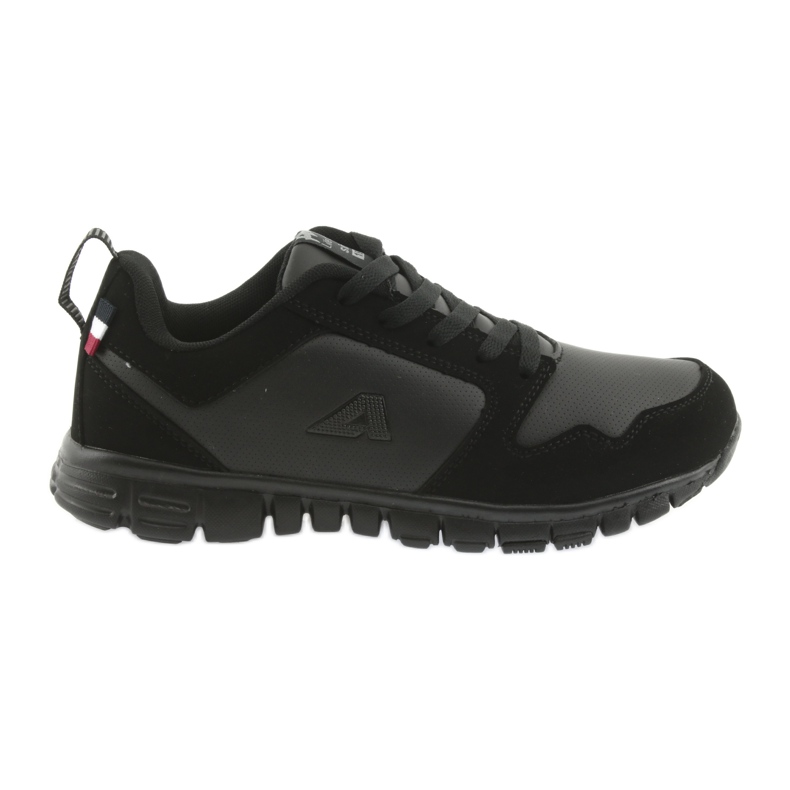 American Club Chaussures sportives américaines FH16 Black le noir