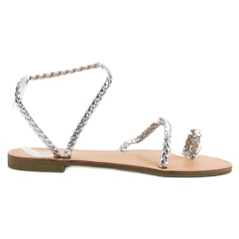 Comer Sandales à enfiler pour femmes gris Comer Sandales à enfiler pour femmes gris