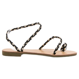 Comer Sandales à enfiler pour femmes noir