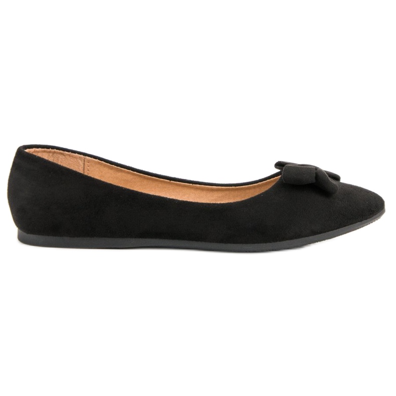 Ch. Creation Ballerine En Daim En Spitz le noir