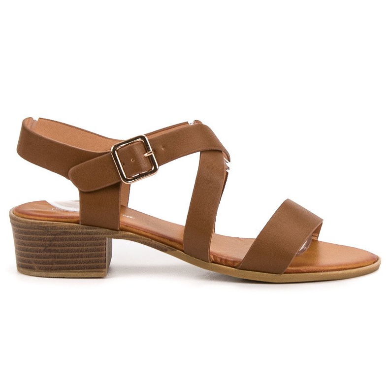 Primavera Sandales à talons marron brun