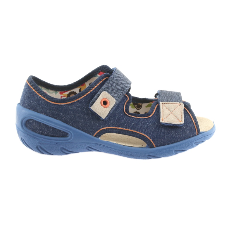 Befado chaussures pour enfants pu 065X126 brun bleu marin Befado chaussures pour enfants pu 065X126 brun bleu marin