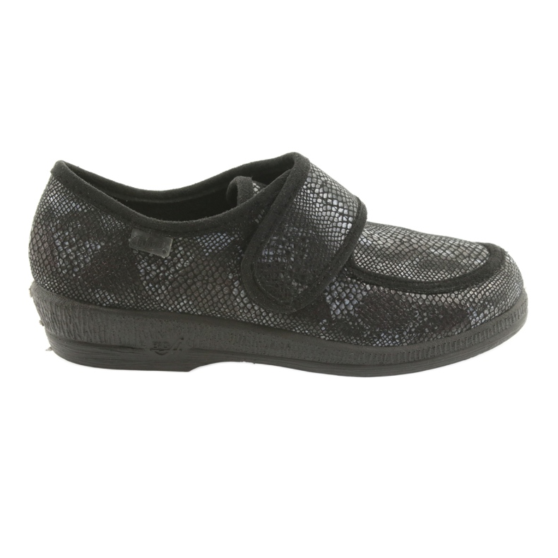 Chaussures femme Befado pu 984D016 le noir gris Chaussures femme Befado pu 984D016 le noir gris