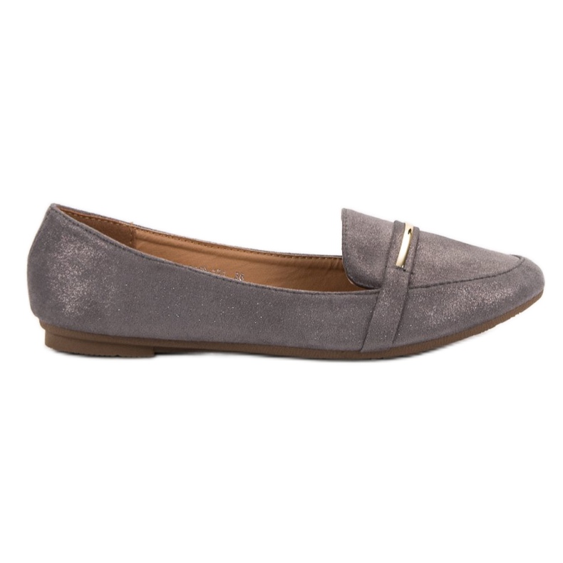 Abloom Mocassins femme gris Abloom Mocassins femme gris