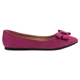 Ch. Creation Ballerine En Daim En Spitz rose