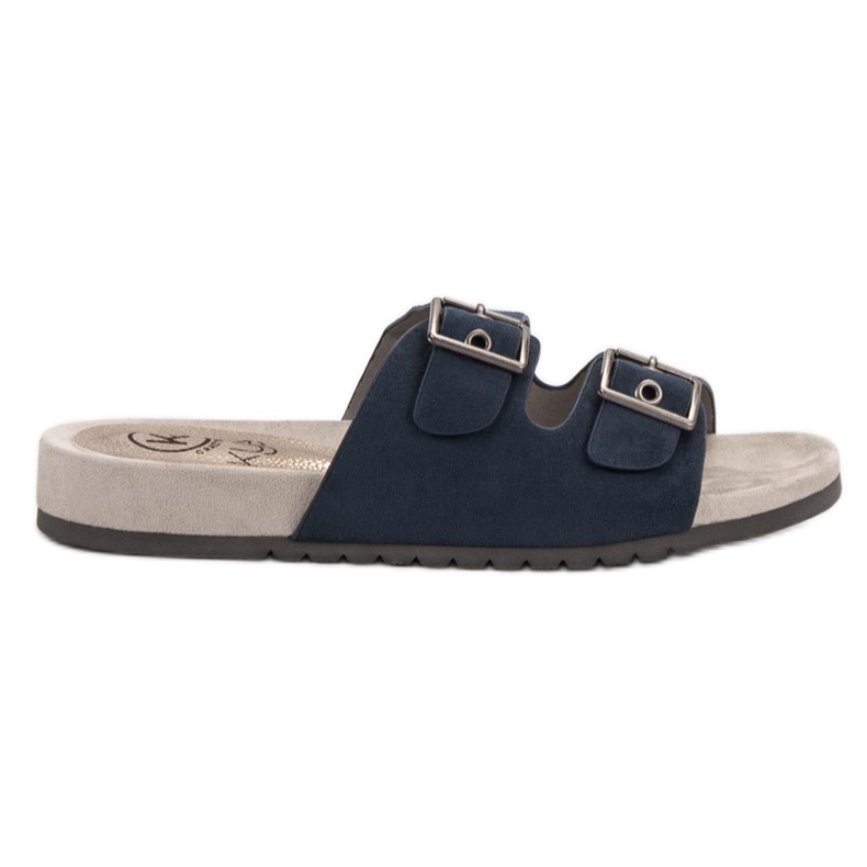 Kylie Chaussons Classiques Bleu Marine Kylie Chaussons Classiques Bleu Marine