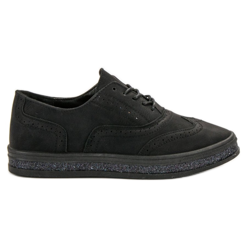 SHELOVET Richelieus noirs le noir