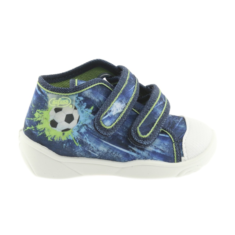 Befado ball chaussures pour enfants 212P058 bleu vert bleu marin