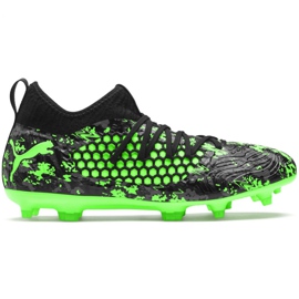 Chaussures de football Puma Future 19.3 Netfit Fg Ag M 105539 04 multicolore noir