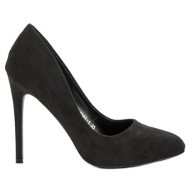 Escarpins en daim VICES le noir