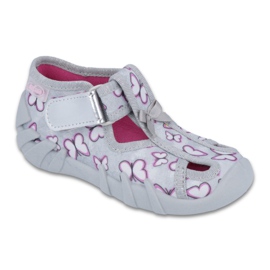 Chaussures enfant Befado 190P087 violet gris