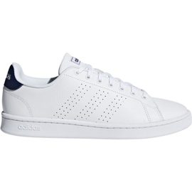 Chaussures Adidas Advantage M F36423 blanc
