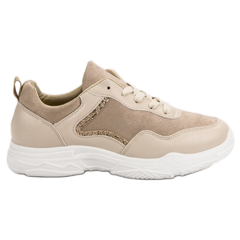 SHELOVET Baskets à la mode beige