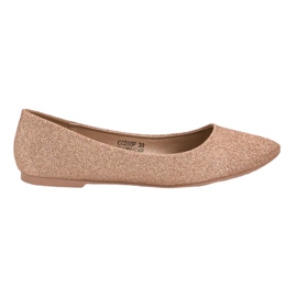 Seastar Ballerines pailletées d'or
