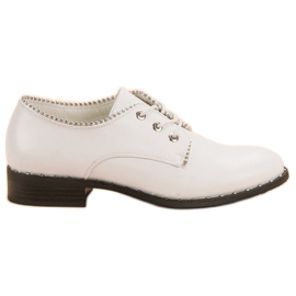 Groto Gogo Chaussures à talons bas blanc