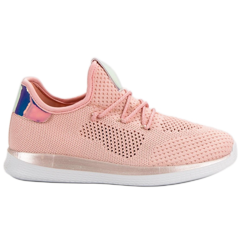 SHELOVET Chaussures de sport textiles rose