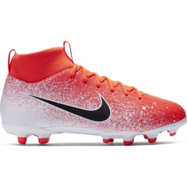 Chaussures de football Nike Mercurial Superfly 6 Academy Mg Jr AH7337-801 multicolore rouge