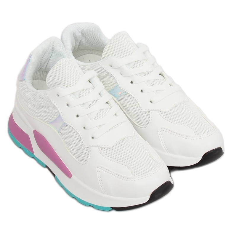 Chaussures de sport blanches JRX306 Blanc multicolore Chaussures de sport blanches JRX306 Blanc multicolore