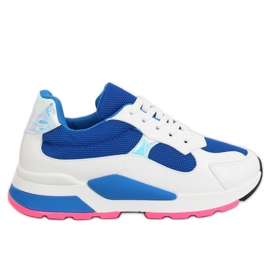 Chaussures de sport JRX306 BLEU/BLANC blanc et bleu marine