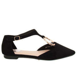 Ballerines noires JN7119 Noir le noir